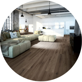Vinyl Eiche Brackel verlegt