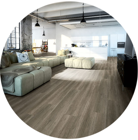 Vinyl Eiche Mengede verlegt